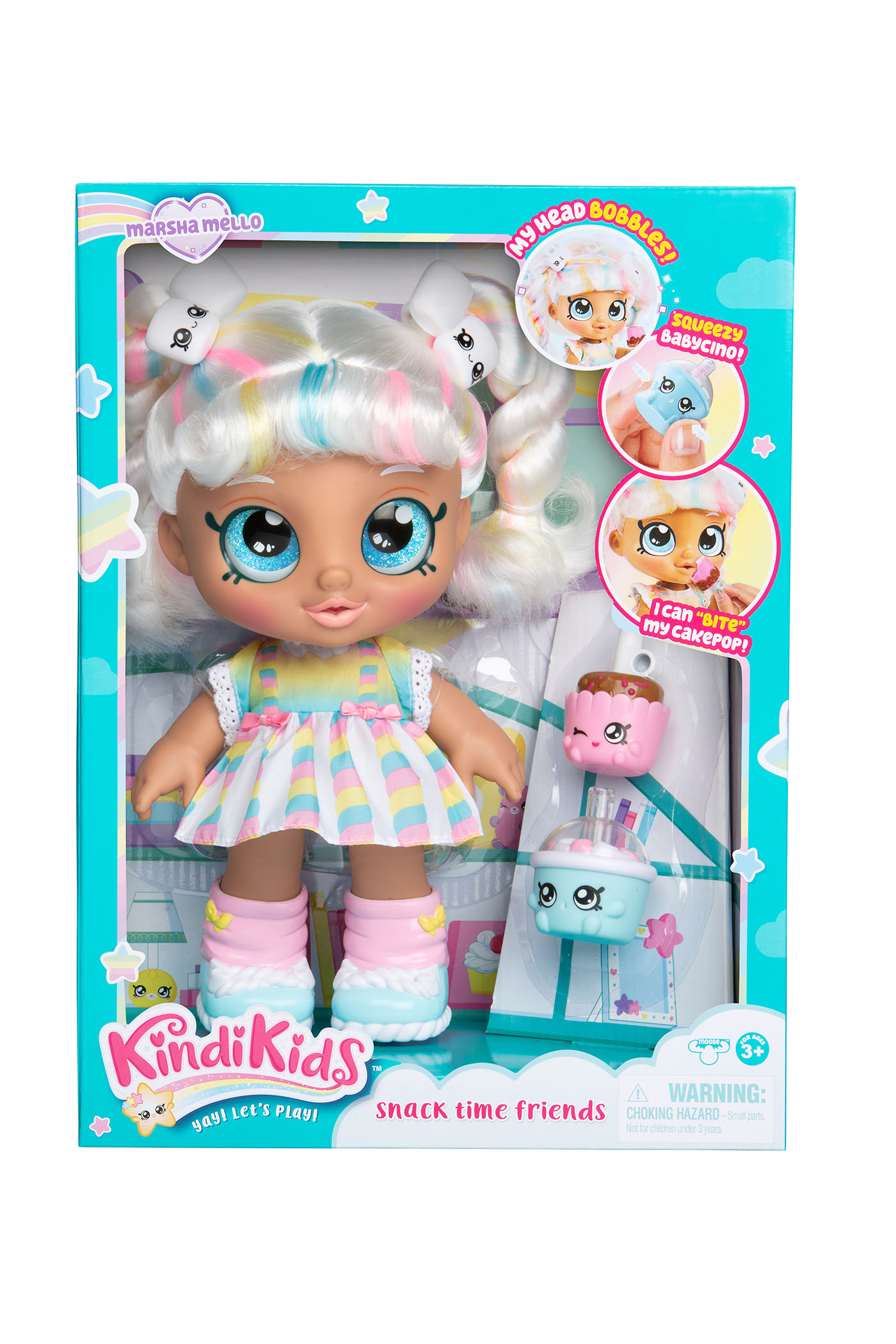 Kindi Kids 50009 Marsha Mello Snack Time Friends Doll for sale online