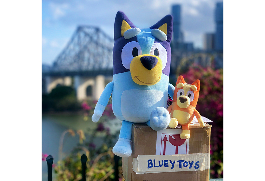 bluey stuffed toys