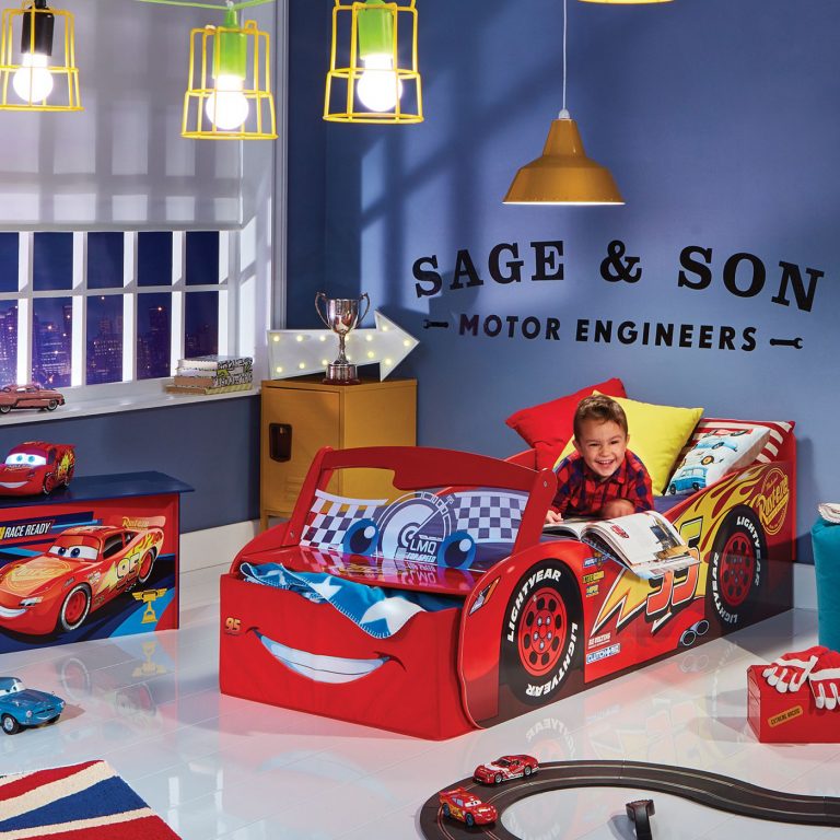 Disney Cars Lightning Mcqueen Toddler, Lightning Mcqueen Bed Frame Rooms To Go