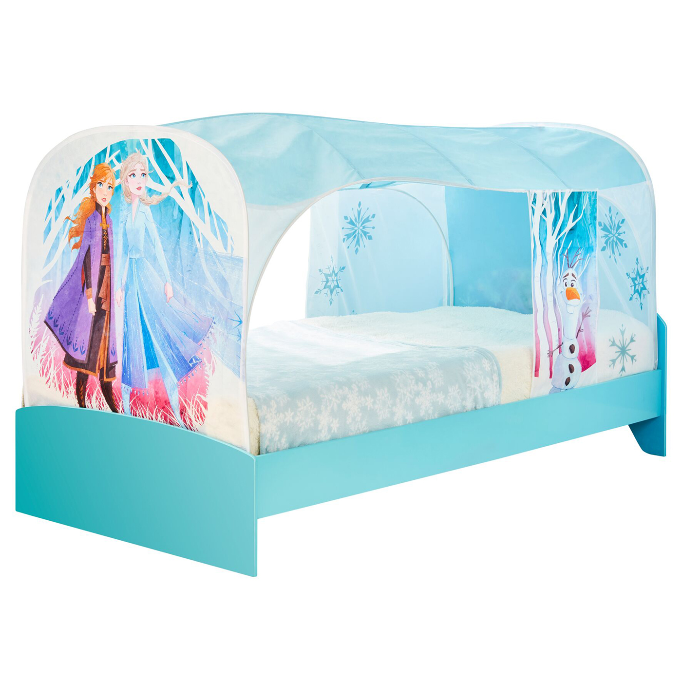 Disney Frozen Kids Bed Canopy For Single Bed and Toddler Bed 