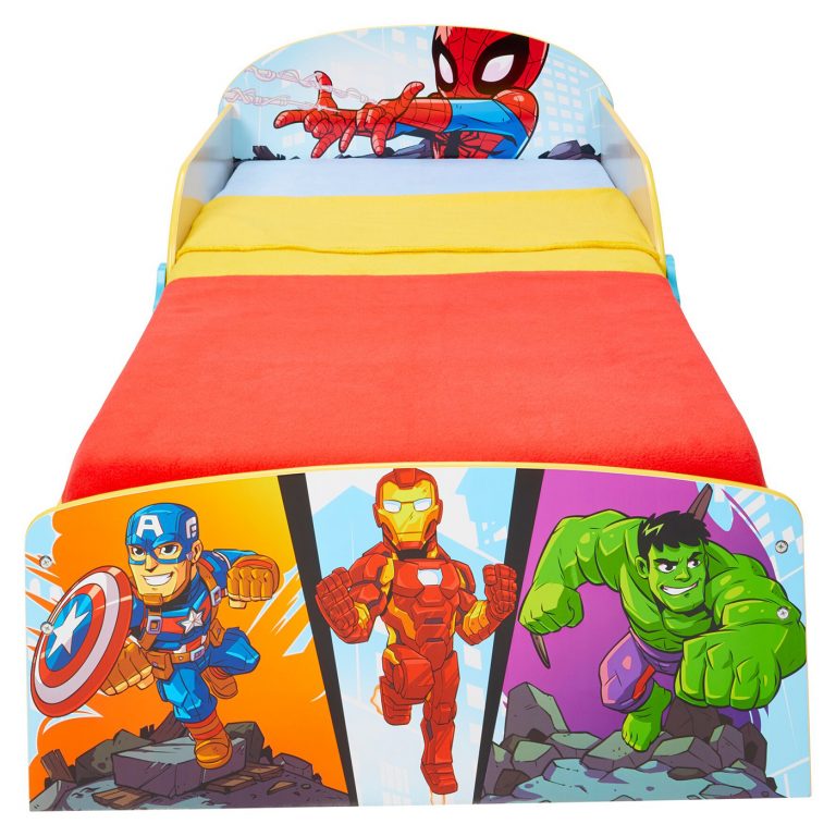 Marvel Superheroes Spider Man Toddler, Hulk Toddler Bed Frame