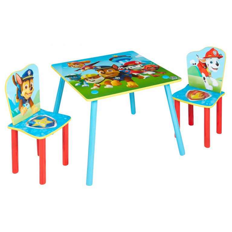 Paw Patrol Table And 2 Chairs Set Moose Toys