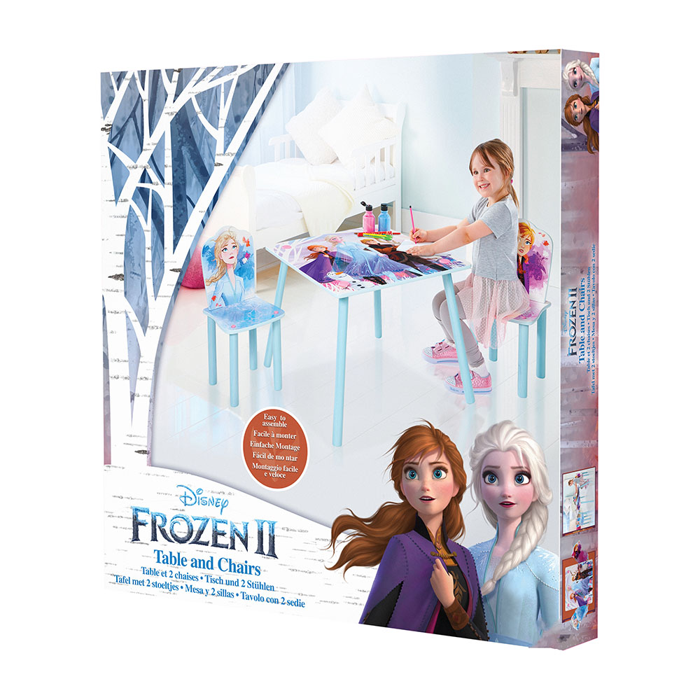 frozen kids table and chairs