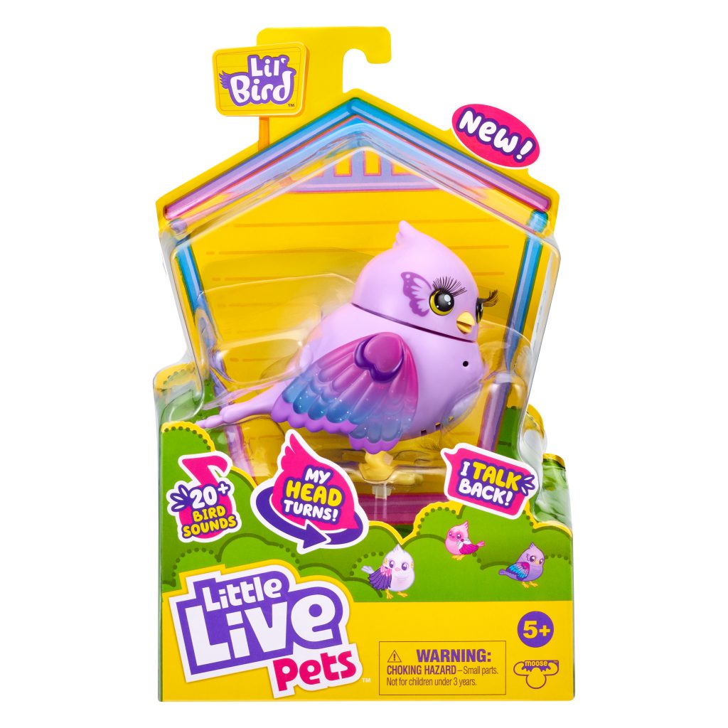 Little Live Pets Lil Bird S10 Tweeterina with Movement Sound and Repeat 
