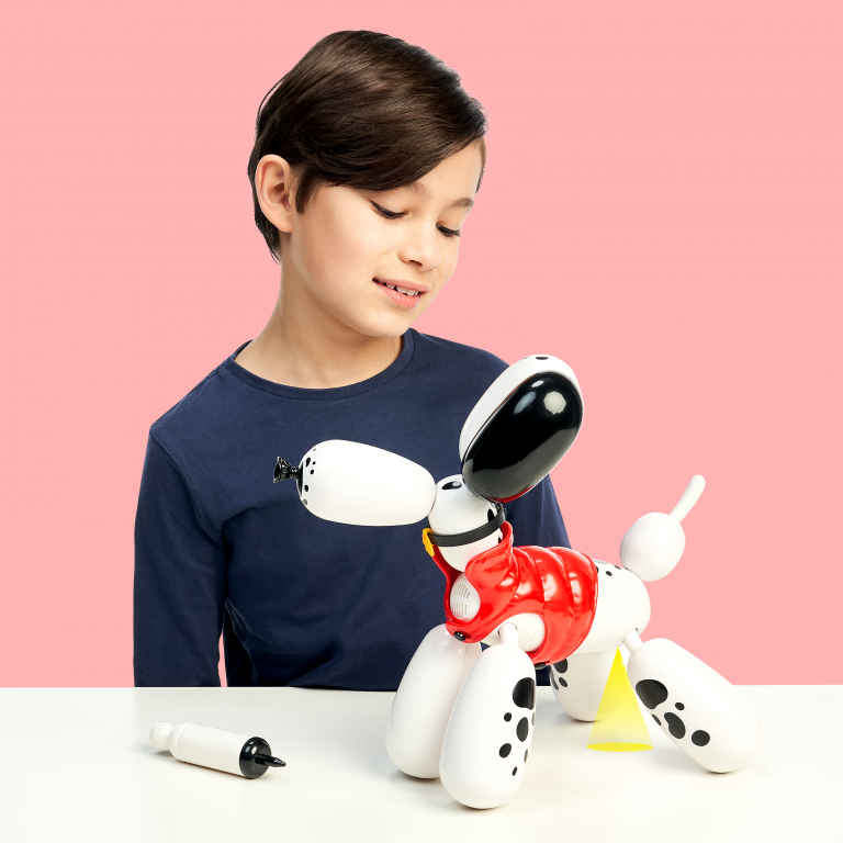 Moose Toys Squeakee Spotty the Balloon Dog Interactive Figure for sale online 