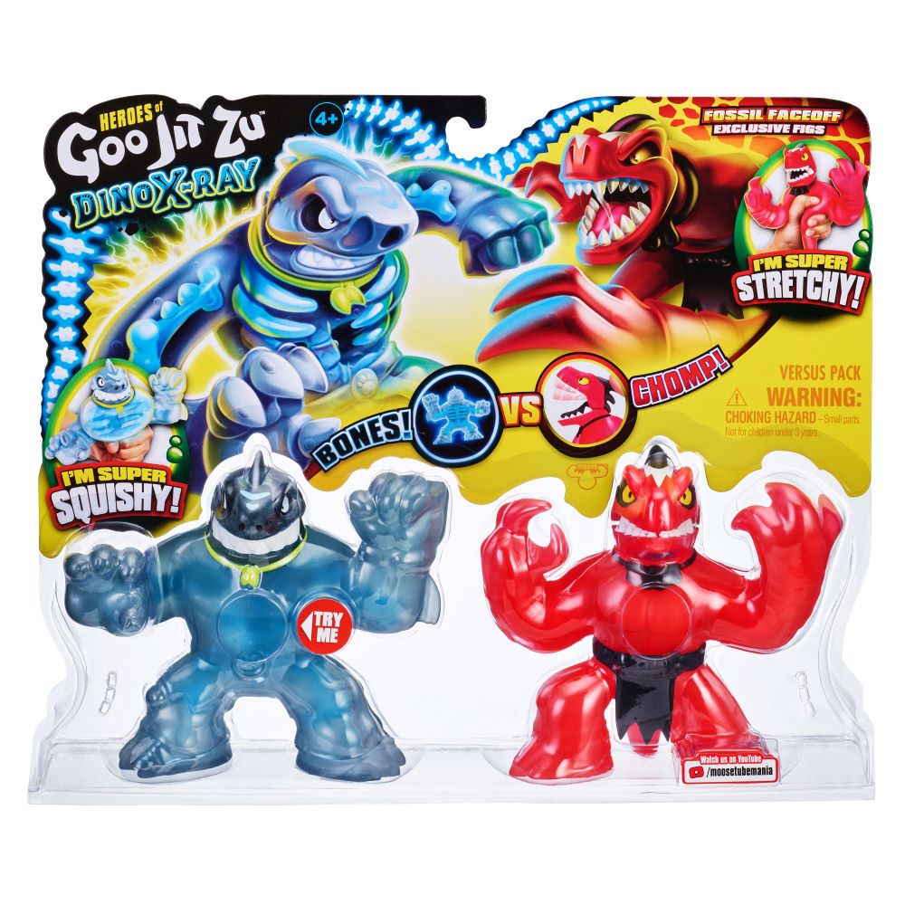 New for 2021! All Models Details about   Heroes of Goo Jit Zu Dino X-Ray