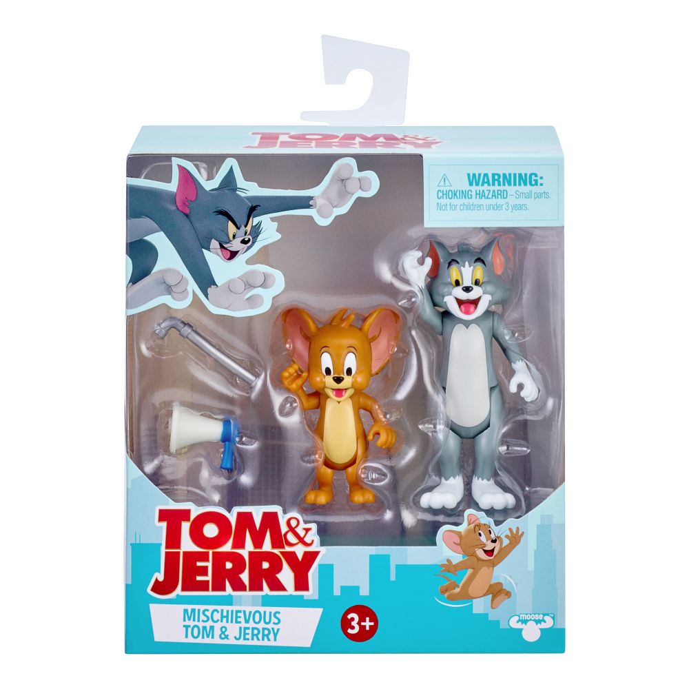 Tom & Jerry Assorted Figure 2-Packs - Moose Toys
