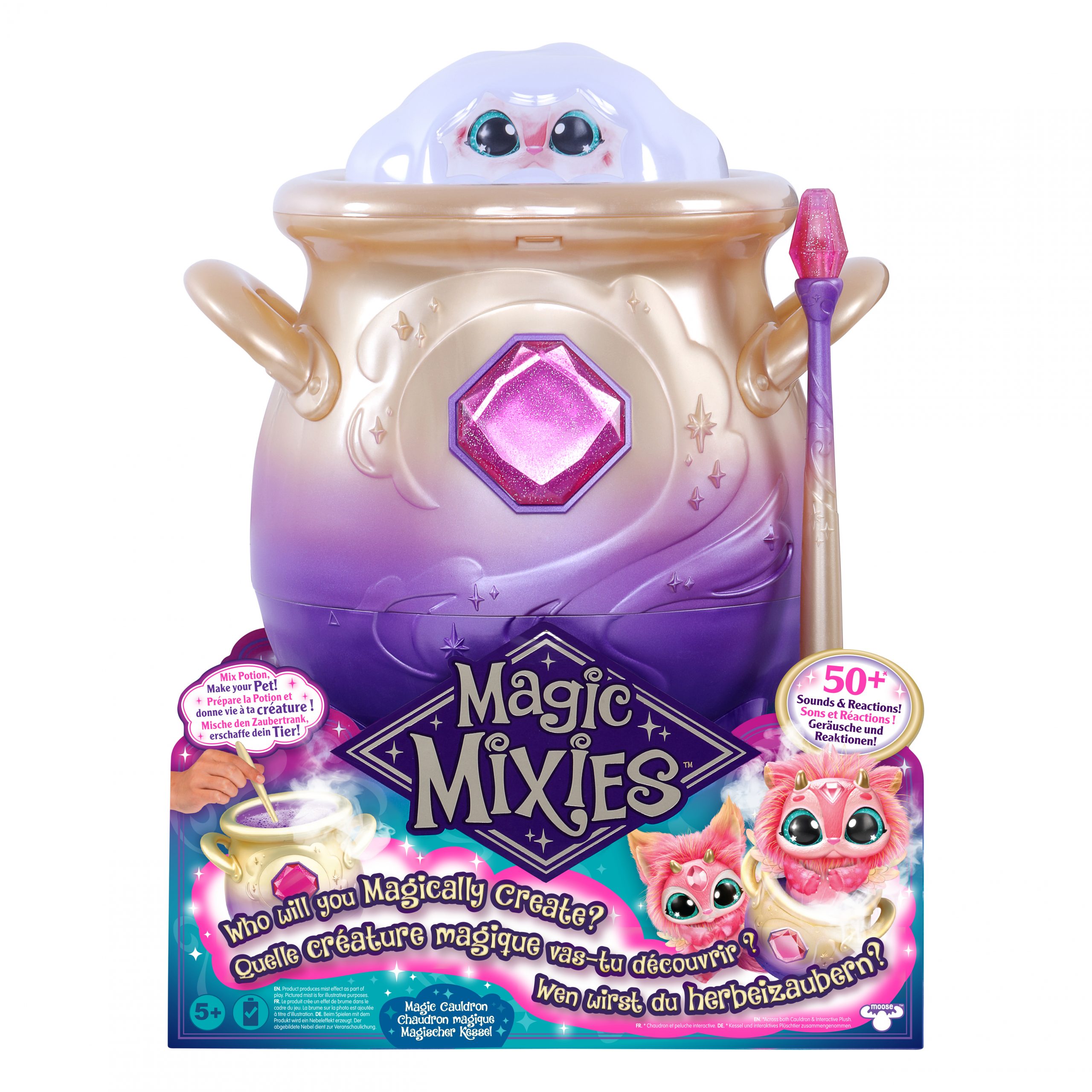 Magic Mixies - Chaudron magique rose - Moose Toys