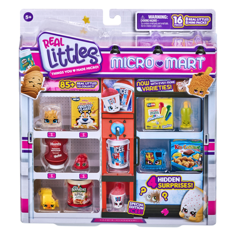 Shopkins Real Littles Mini paquets collectors Case Inc 1 Real Mini Pack & POCHETTES 