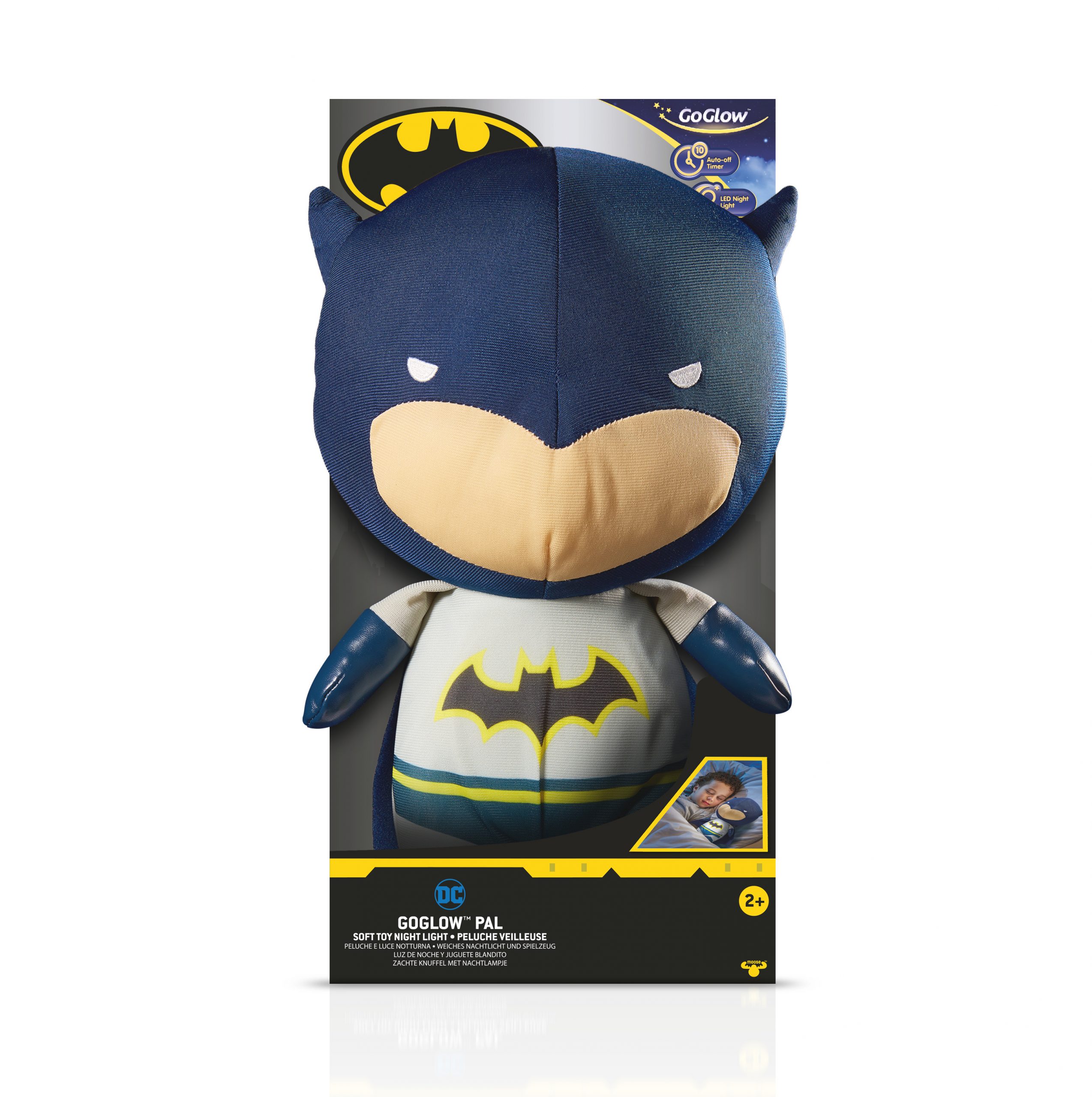 Batman GoGlow Pal Cuddly Light Up Plush - Moose Toys
