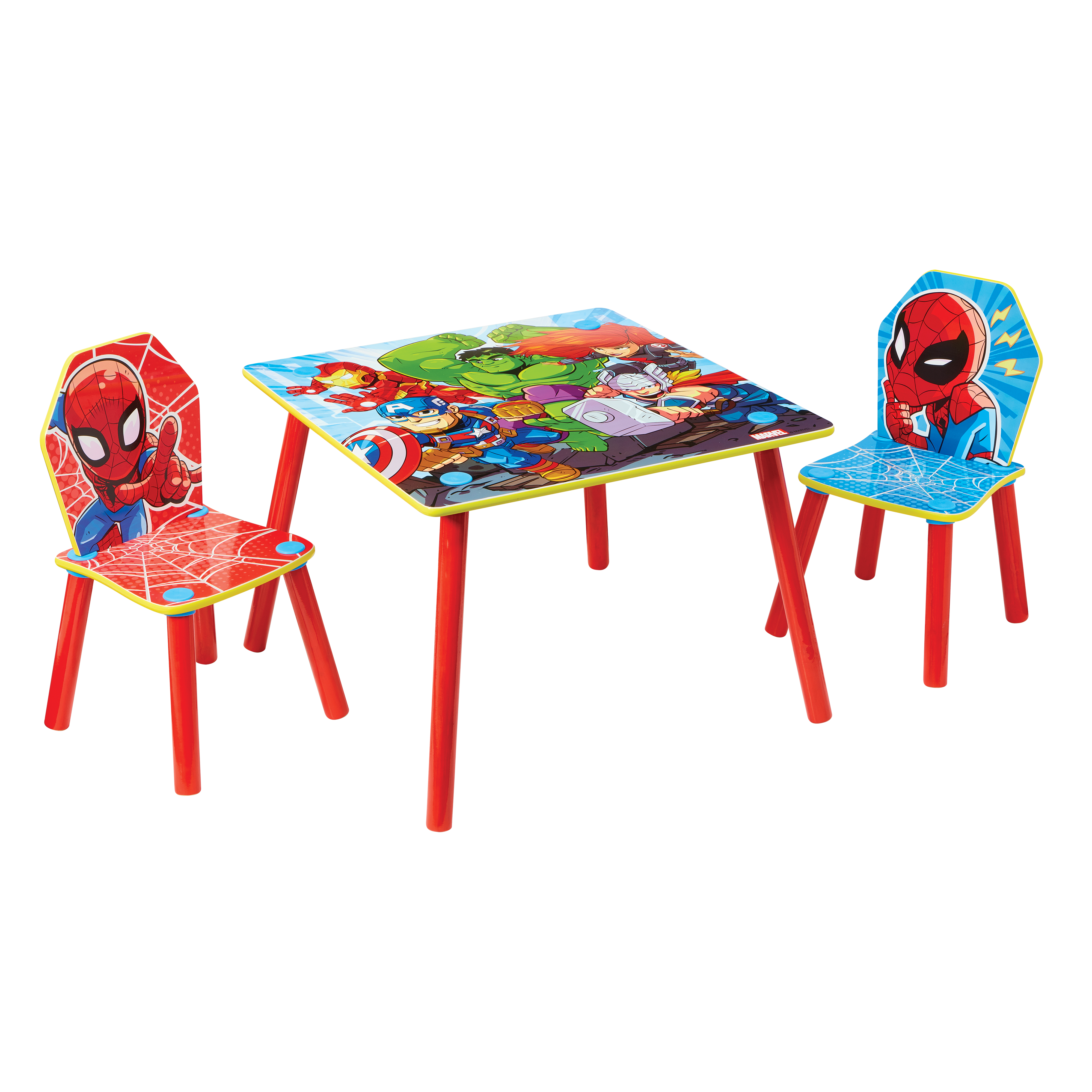 Table and 2 chairs Avengers 