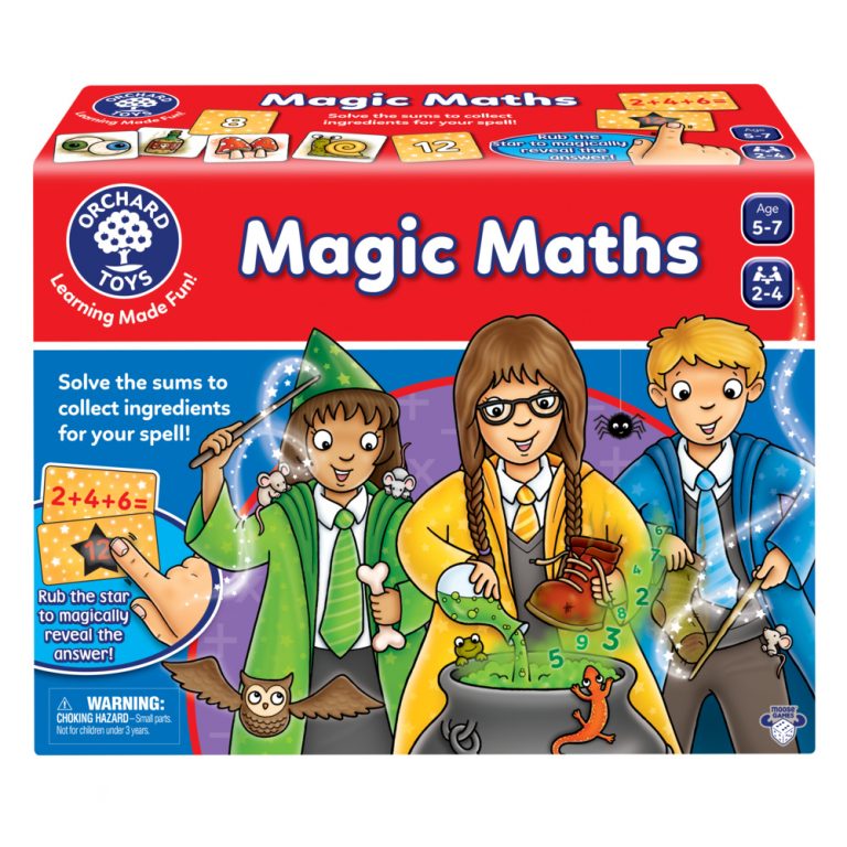 MAGIC MATHS Orchard Toys childrens maths  game addition multiply subtraction NEW 