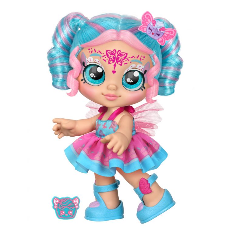 Kindi Kids Dress Up Magic Jessicake Fairy face paint Reveal Doll - Moose  Toys