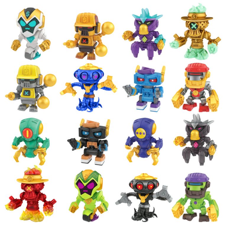Treasure X Robots Gold - Mini Robots - Moose Toys