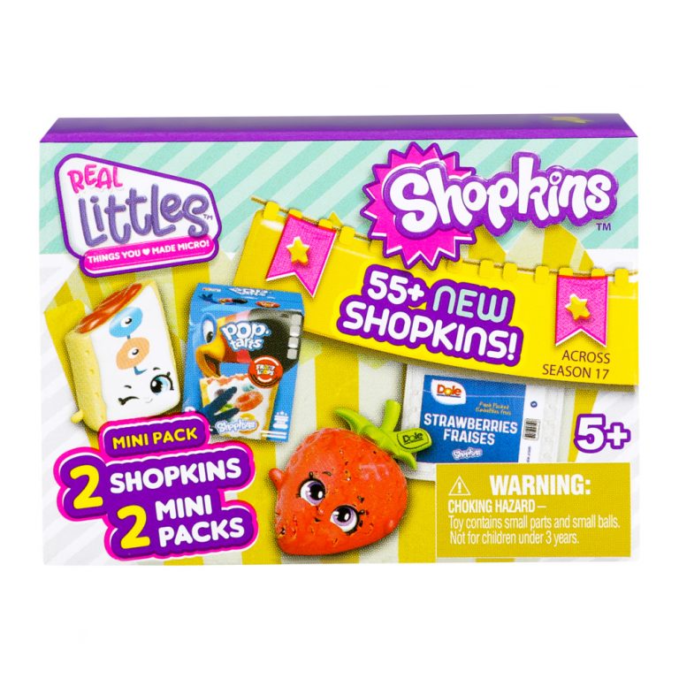 Shopkins Real Littles Series 16 Snack Time Mystery Pack 2 Shopkins