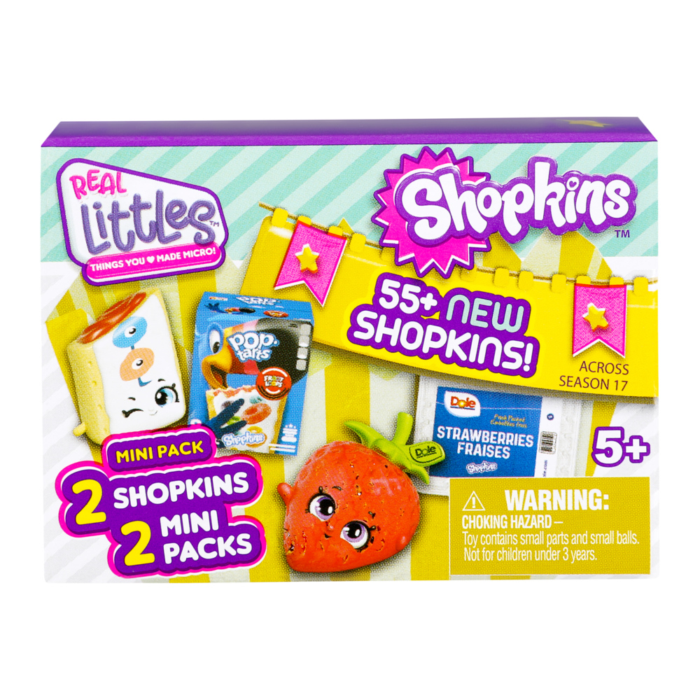 Shopkins Real Littles Mega Pack, 13 Real Littles Plus 13 Real Branded Mini  Packs (26 Total Pieces). Style May Vary