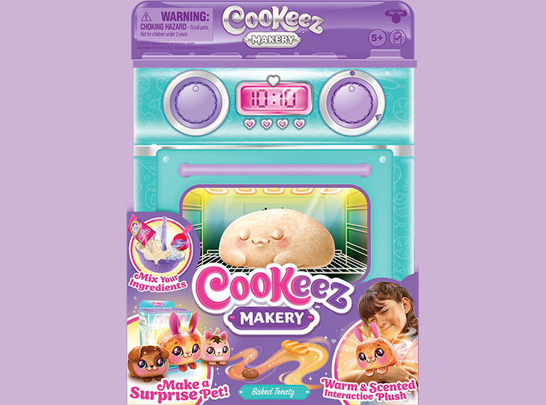 Cookeez Makery Reveal and Scented Plush with Oven Kit