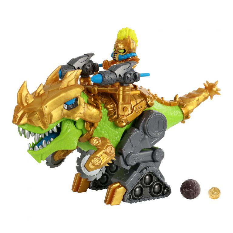 Treasure X Dino Gold Dino Dissection Battle Rex Set Moose Toys