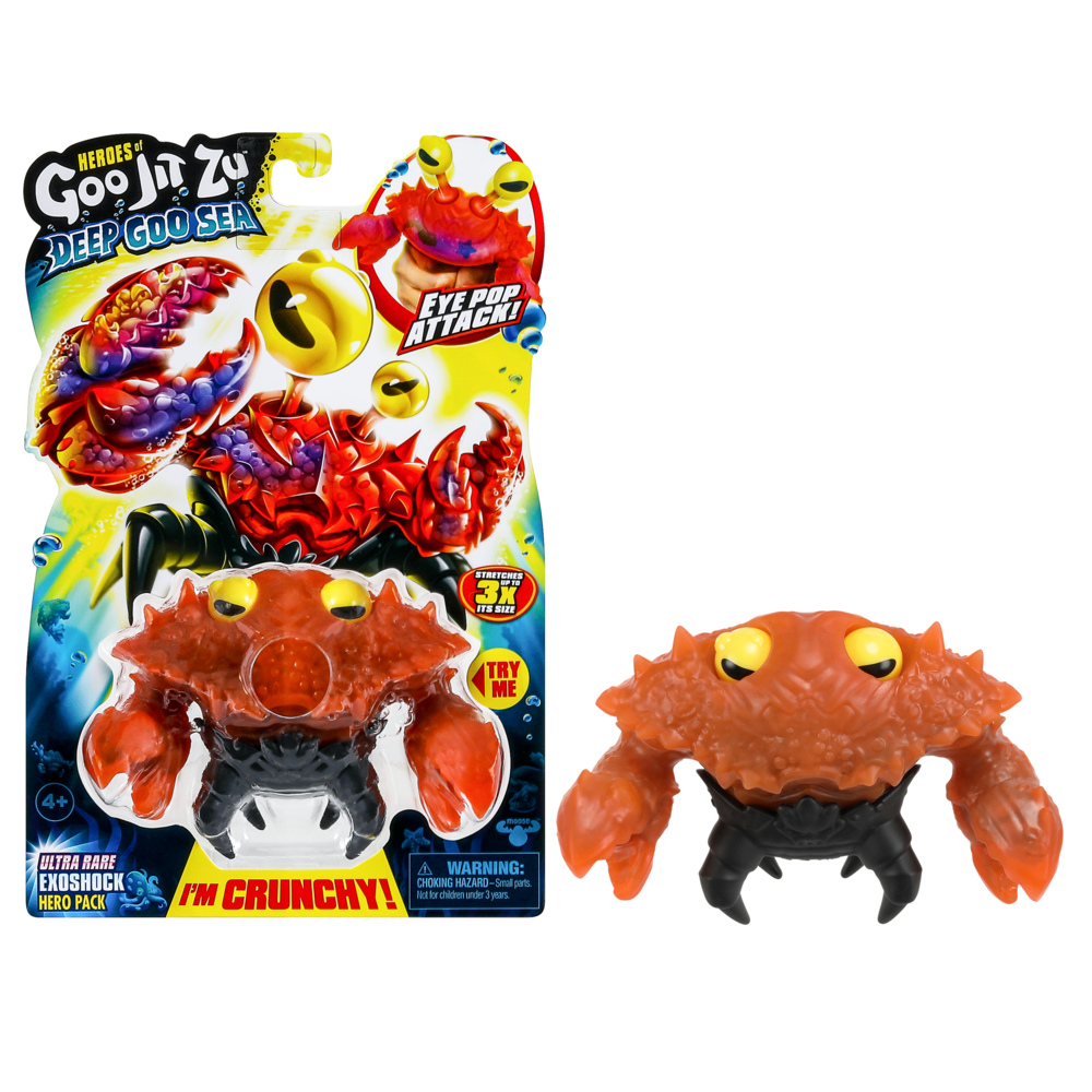 Heroes of Goo Jit Zu: Deep Goo Sea Collectible Stretchy Action Figure Toys  New 
