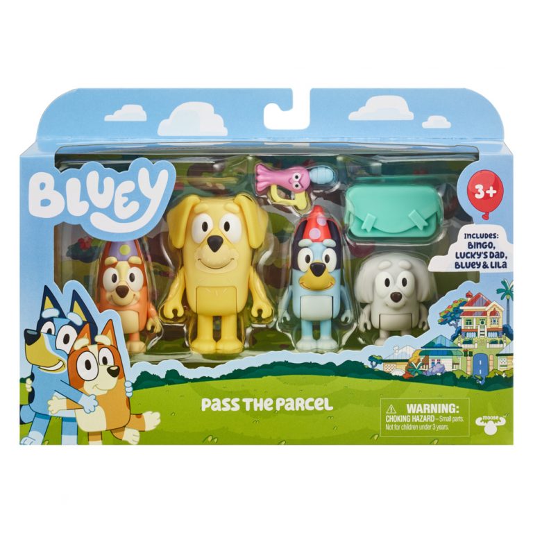 Bluey Family 4 Pack Figurines