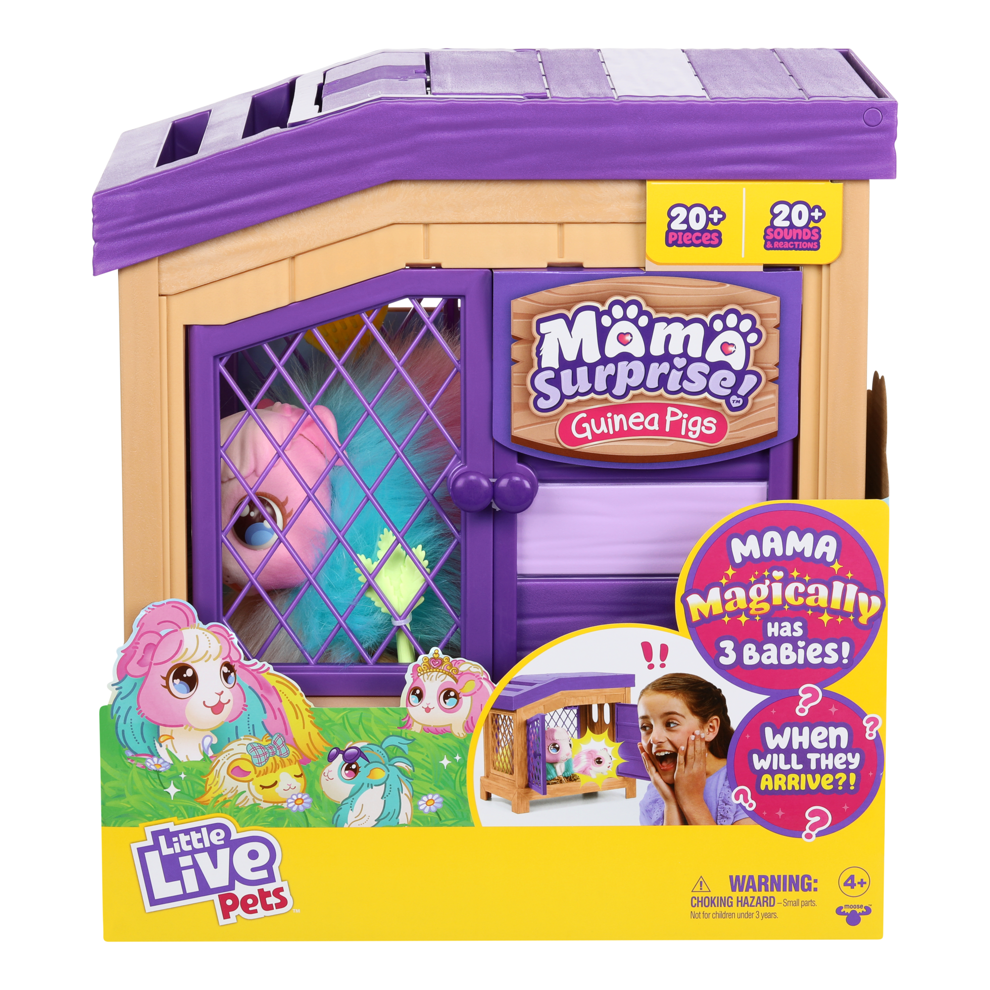Little Live Pets: Mama Surprise: Guinea Pigs Rainbow Edition