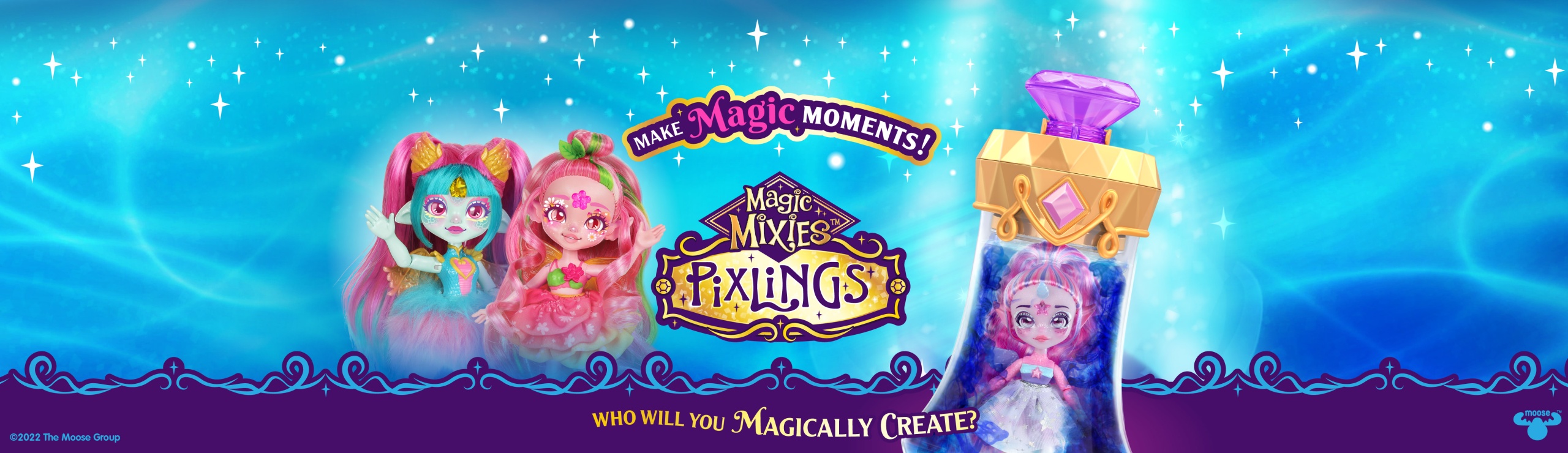 Magic Mixies Pixlings - Unia The Unicorn Pixling - Moose Toys