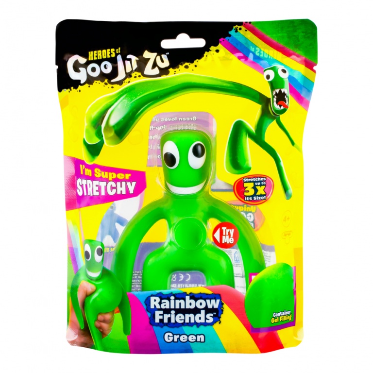 HEROES OF GOO JIT ZU RAINBOW FRIENDS - HERO PACK GREEN - Moose Toys