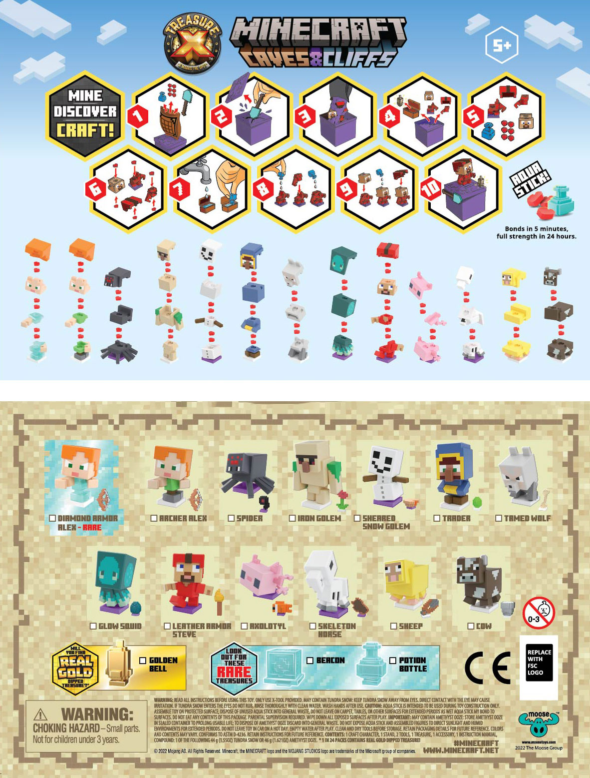 Trésor X Lost Lands Skull Island : Mini set de jeu Tour marécageuse Moose  Toys : King Jouet, Figurines Moose Toys - Jeux d'imitation & Mondes  imaginaires